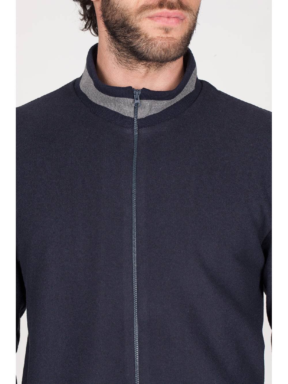 Julipet Tuta con zip in confortevole jacquard punto Milano Affare Del Giorno