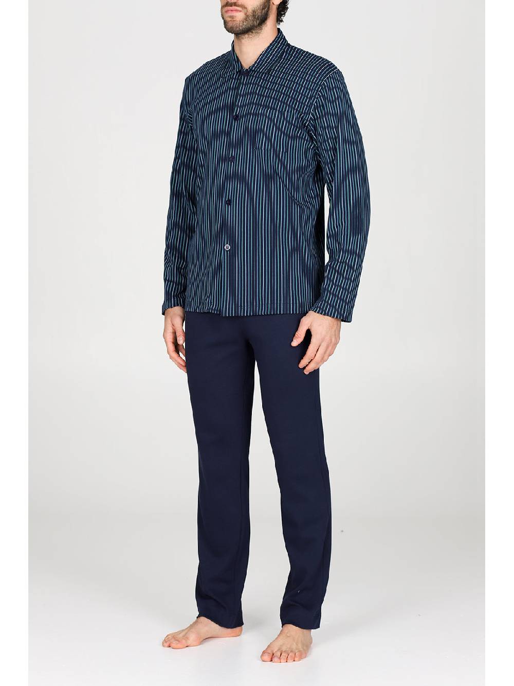 Julipet Pigiama cardigan in caldo interlock di puro cotone Novità