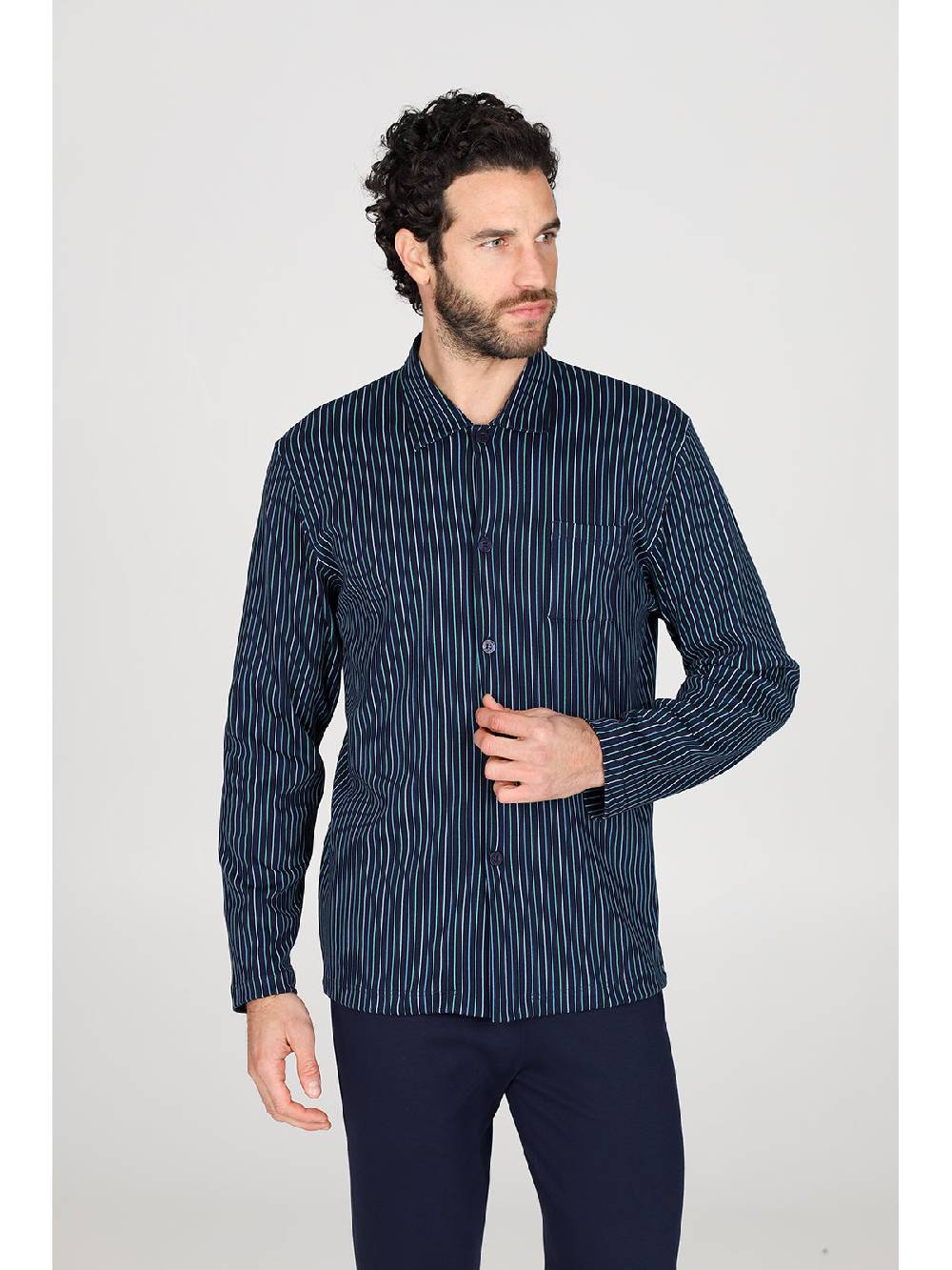 Julipet Pigiama cardigan in caldo interlock di puro cotone Novità