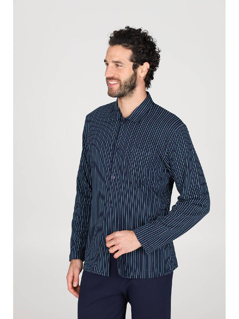 Julipet Pigiama cardigan in caldo interlock di puro cotone Novità