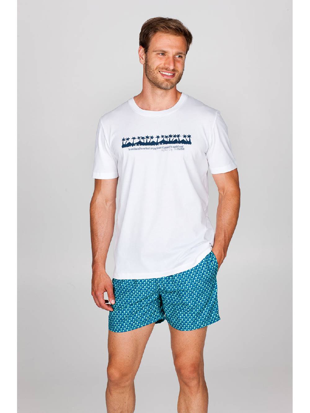 Julipet T-shirt in jersey di puro cotone Offerte giornaliere