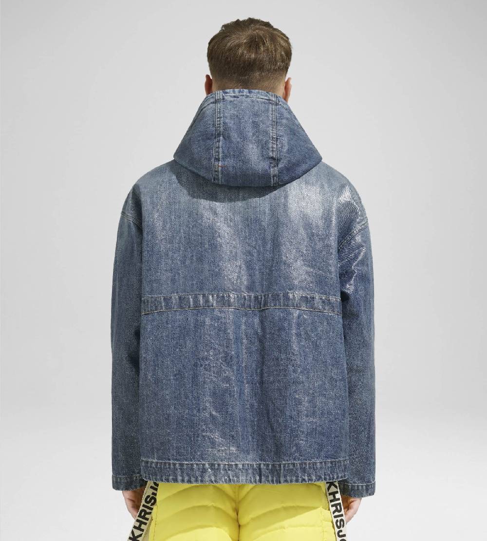 Khrisjoy WINDBREAKER DENIM MEDIUM DENIM Spedizione Gratuita