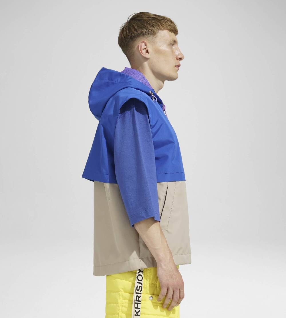 Khrisjoy SHELL WINDBREAKER VEST OVERSEA SAND Acquista Ora