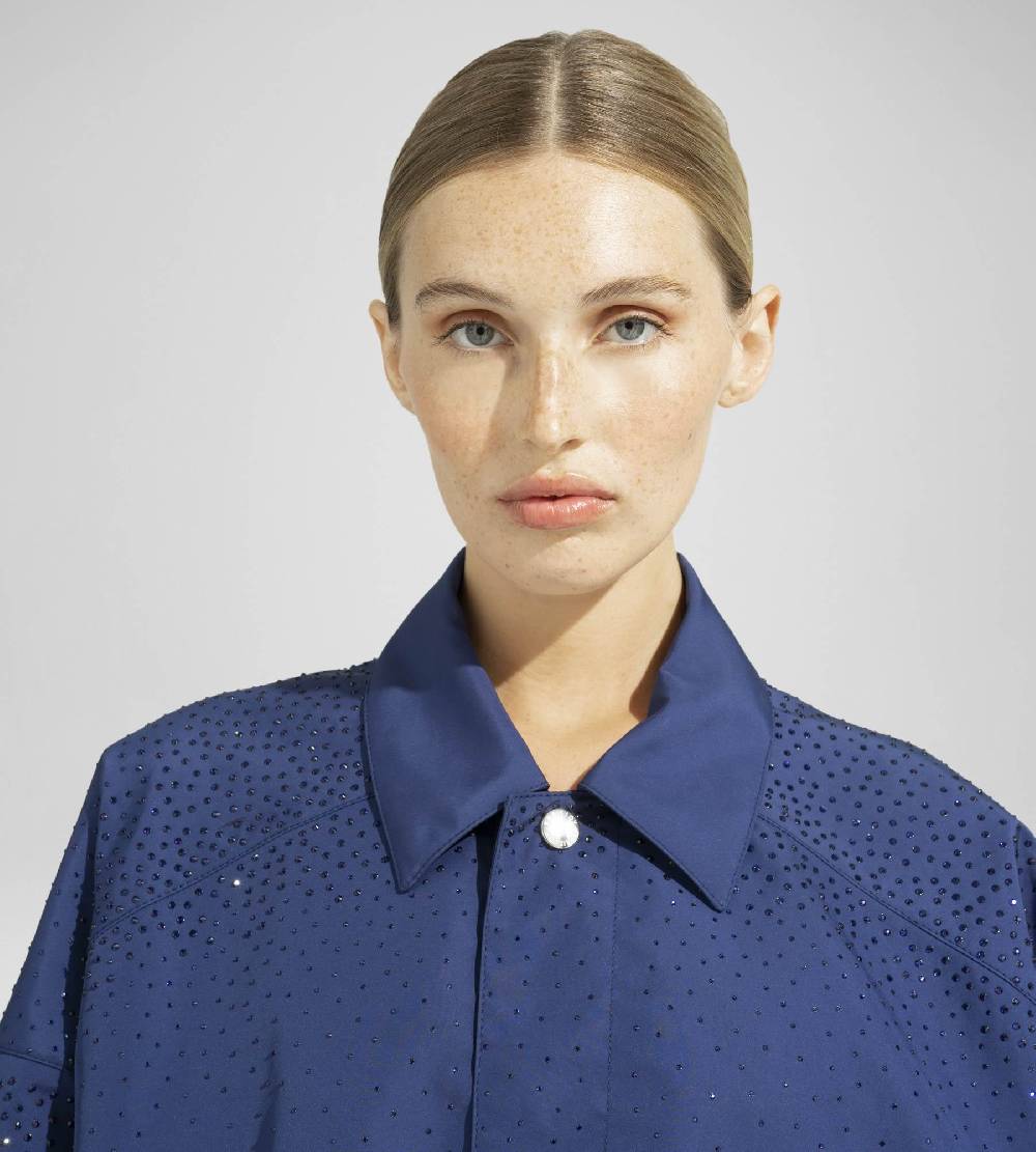 Khrisjoy STRASS RAINCOAT STARRY NIGHT Vendita Calda
