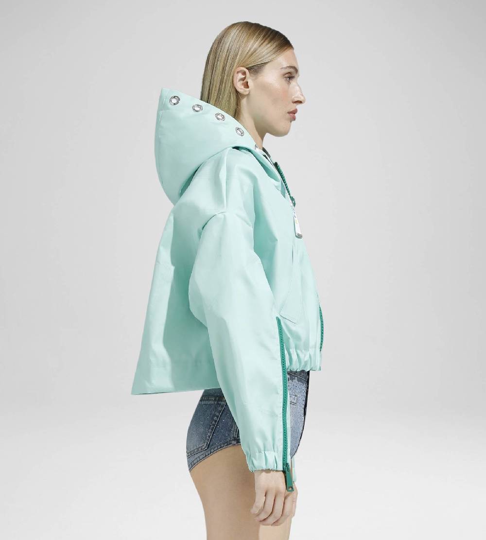 Khrisjoy NEW KHRIS CROP WINDBREAKER AFTER EIGHT Consegna Veloce