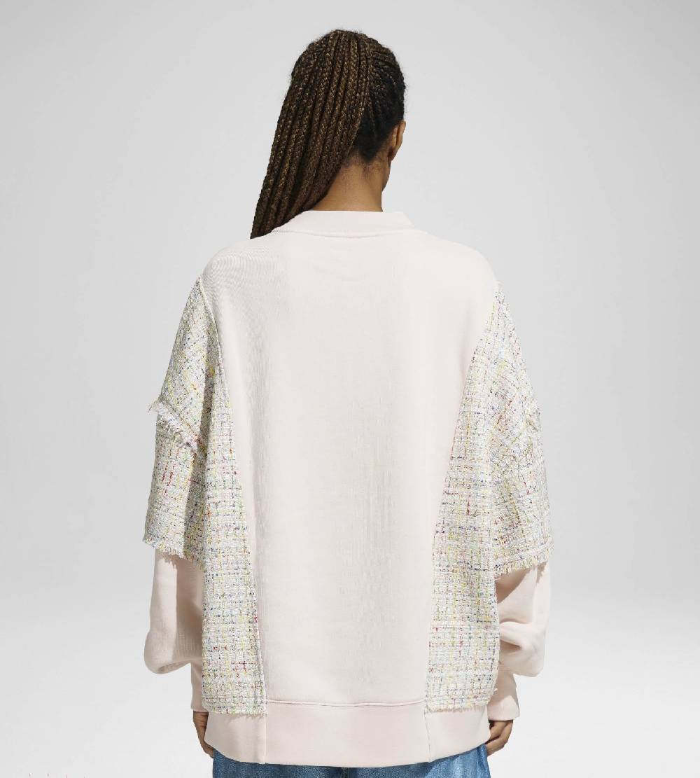 Khrisjoy TWEED CREWNECK CONFETTI Offerta