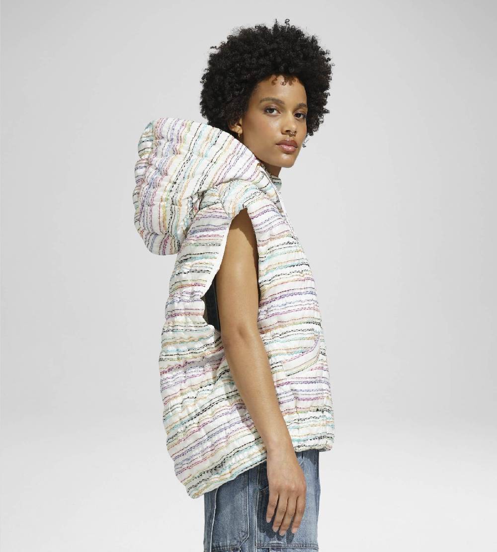 Khrisjoy VEST WAVE EMBROIDERY RAINBOW Nuova