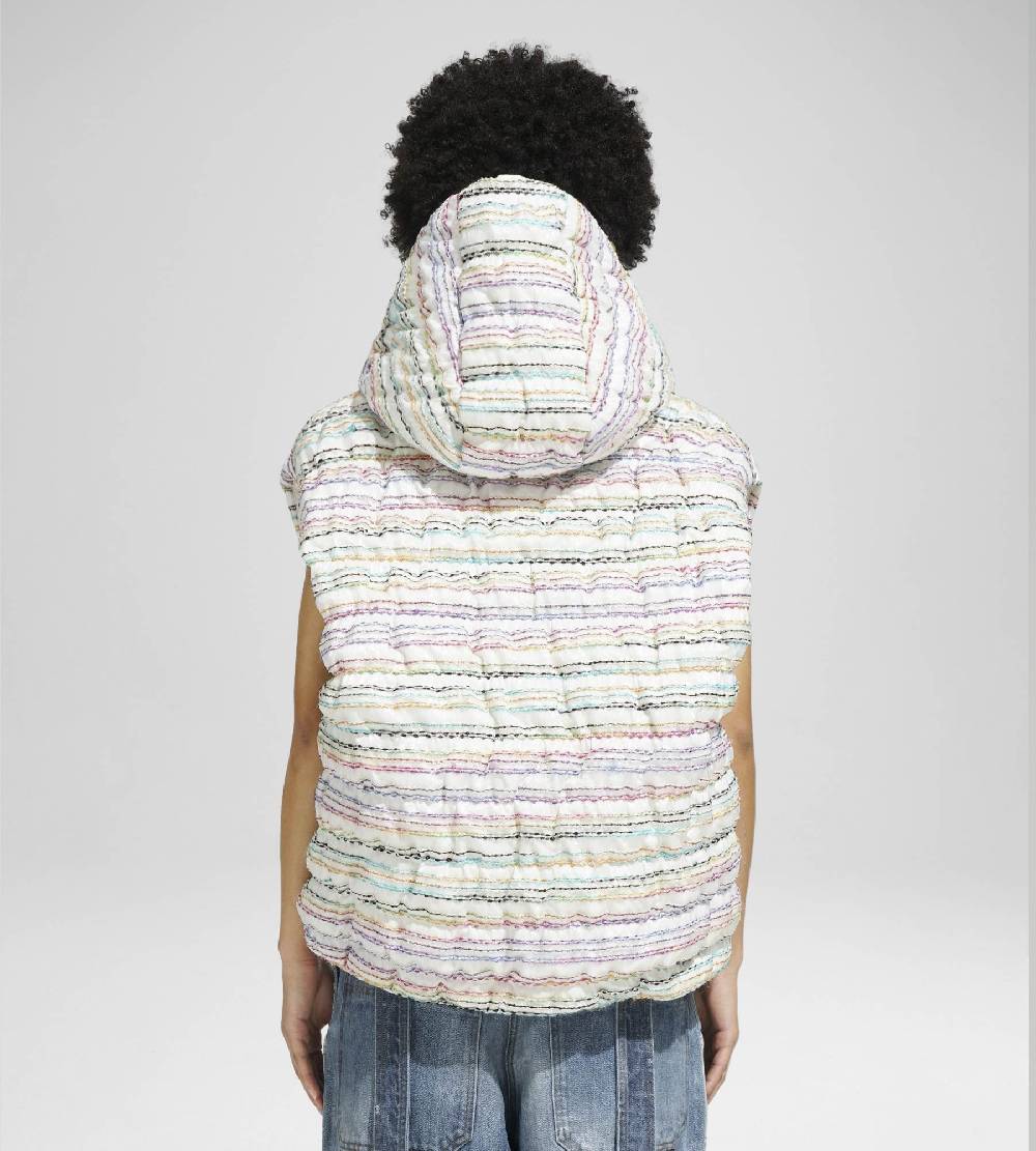 Khrisjoy VEST WAVE EMBROIDERY RAINBOW Nuova