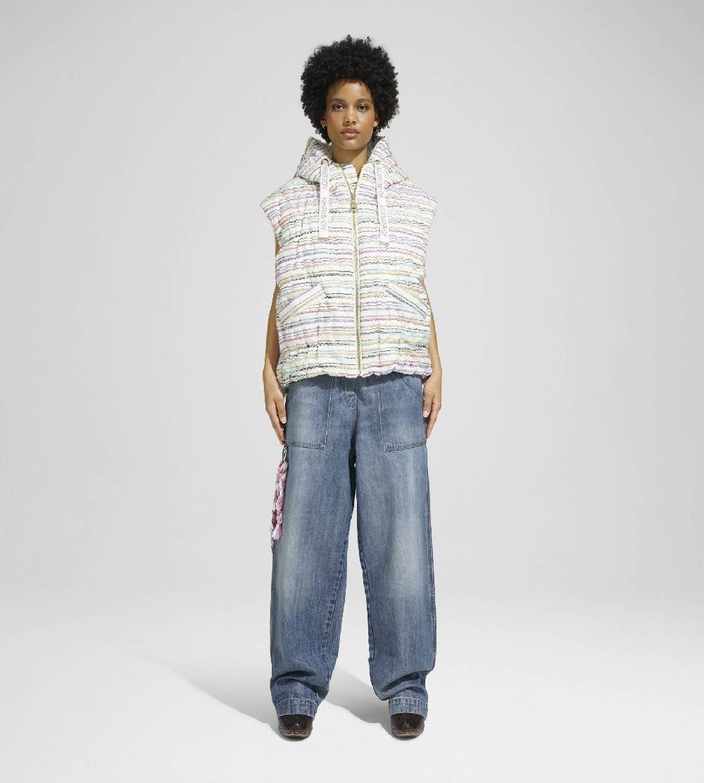 Khrisjoy VEST WAVE EMBROIDERY RAINBOW Nuova