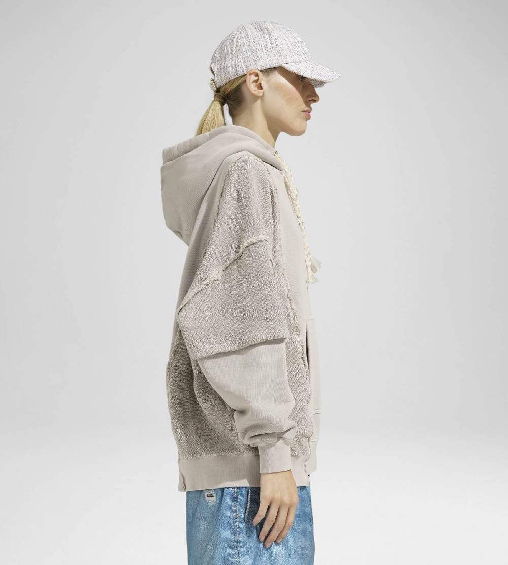 Khrisjoy HOODIE DOUBLE POCKETS DESERT Qualità