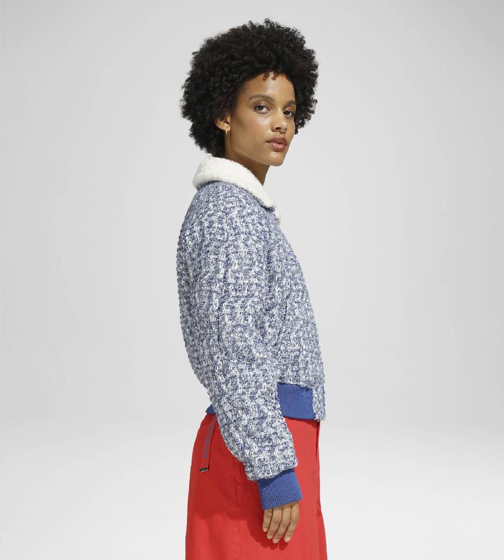 Khrisjoy JIM BOMBER TWEED DENIM Spedizione Gratuita
