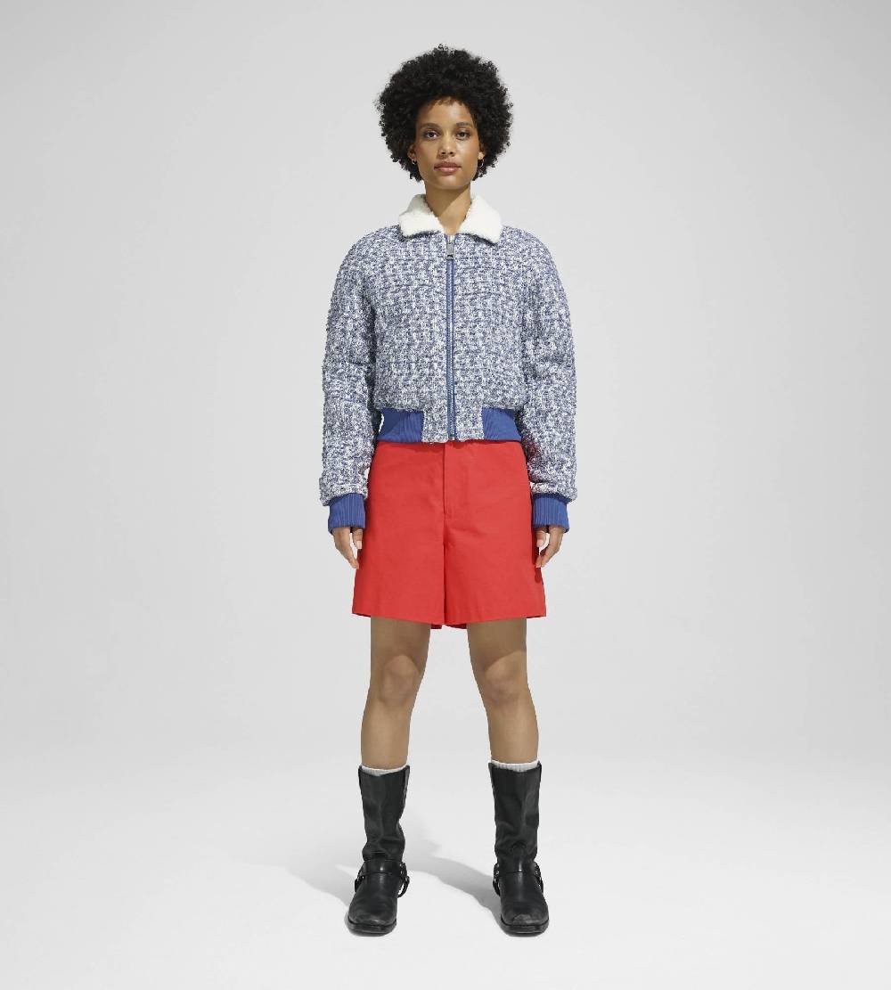 Khrisjoy JIM BOMBER TWEED DENIM Spedizione Gratuita