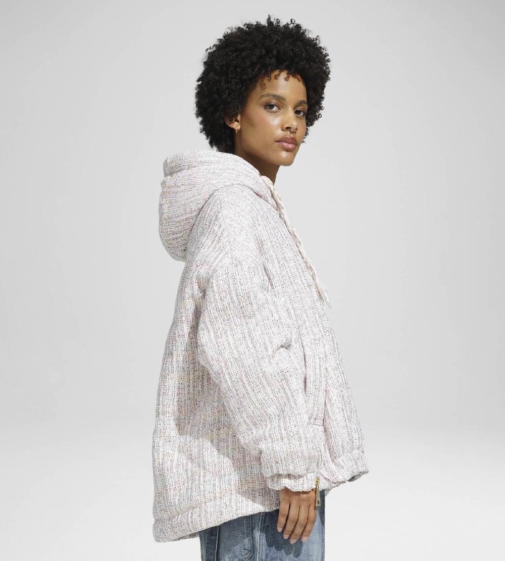 Khrisjoy KHRIS WINDBREAKER TWEED PAILLETTES TRAMÉ Acquista Ora