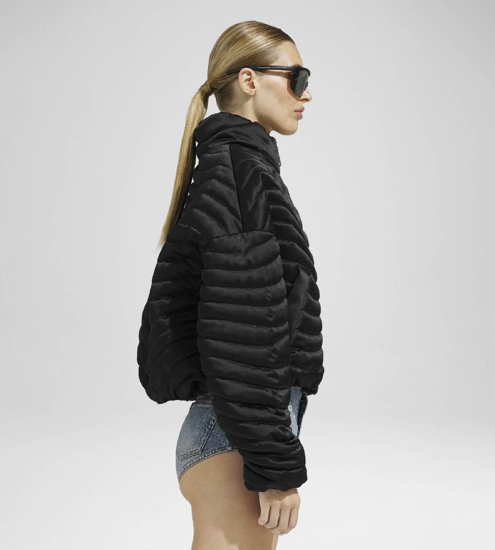 Khrisjoy JOY SATIN CROPPED BLACK Promozione Limitata