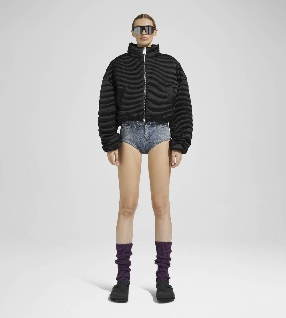 Khrisjoy JOY SATIN CROPPED BLACK Promozione Limitata