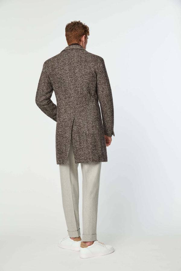L.B.M. 1911 Cappotto monopetto marrone Cappotto monopetto marrone Negozi Online