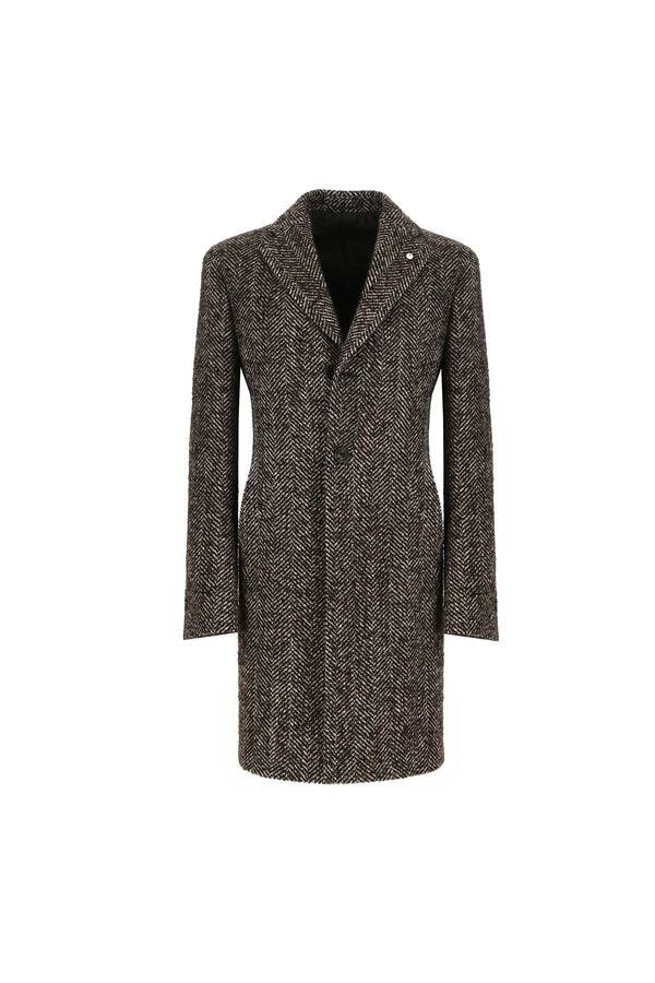 L.B.M. 1911 Cappotto monopetto marrone Cappotto monopetto marrone Negozi Online