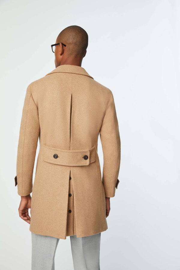 L.B.M. 1911 Cappotto Chesterfield in jersey beige Cappotto Chesterfield in jersey beige Fino Al -60%