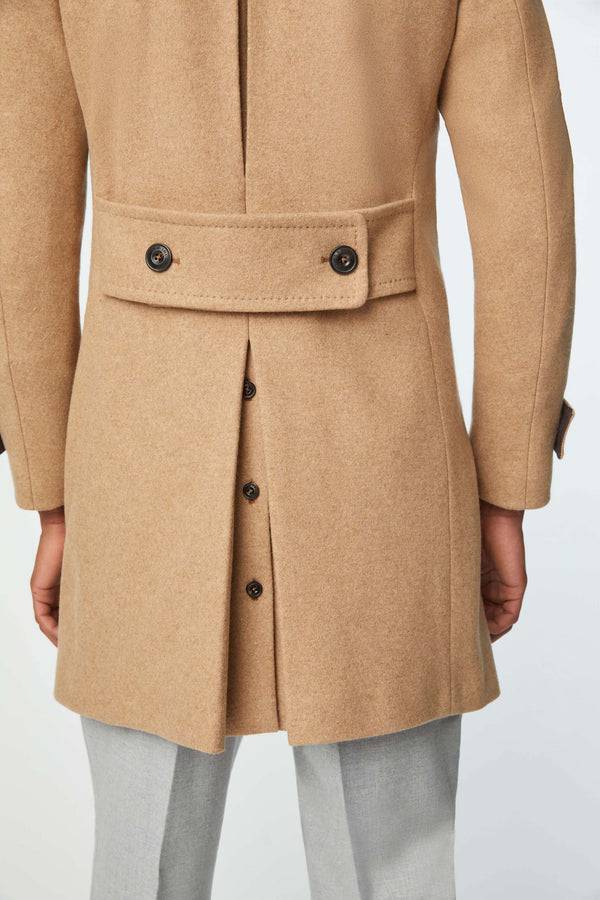 L.B.M. 1911 Cappotto Chesterfield in jersey beige Cappotto Chesterfield in jersey beige Fino Al -60%