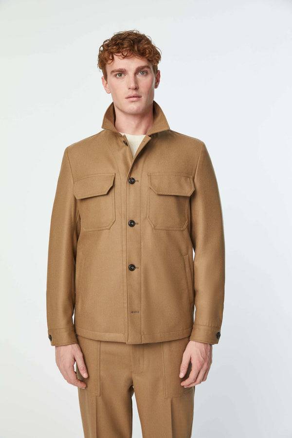 L.B.M. 1911 Overshirt non trattato marrone Overshirt non trattato marrone