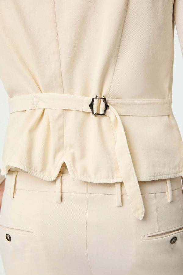L.B.M. 1911 Gilet OSCAR tinto capo bianco latte Gilet OSCAR tinto capo bianco latte Sconto