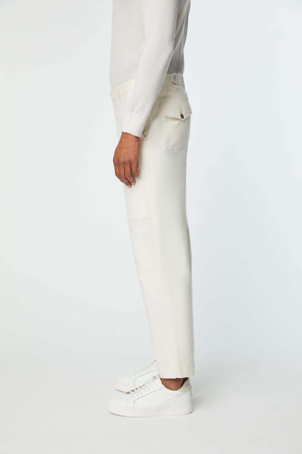 L.B.M. 1911 Pantalone TONY non trattato bianco Pantalone TONY non trattato bianco Offerta