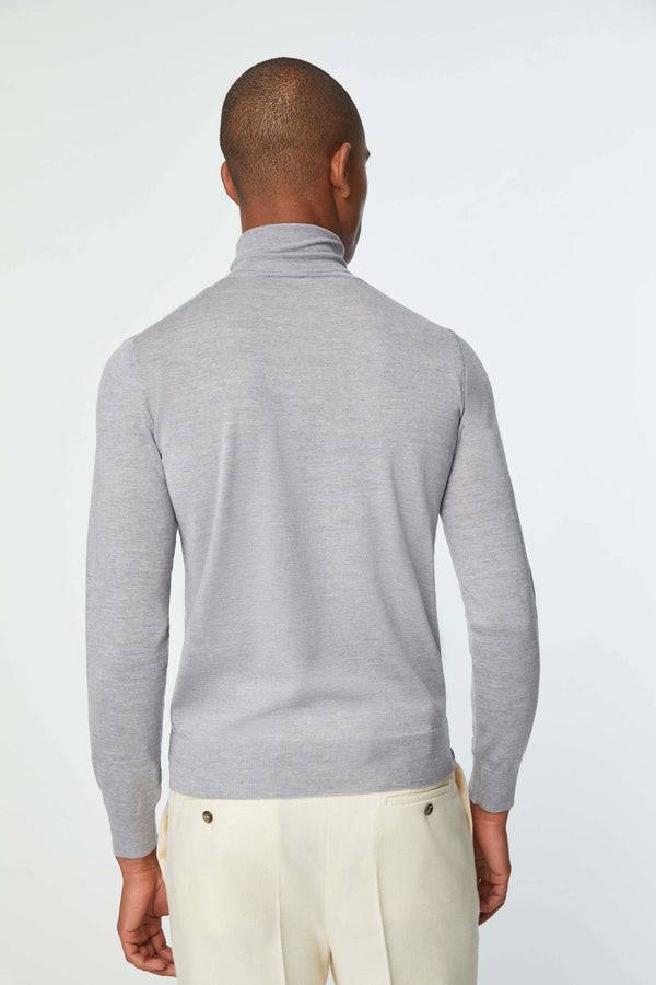 L.B.M. 1911 Maglia dolcevita grigio ghiaccio Maglia dolcevita grigio ghiaccio Online