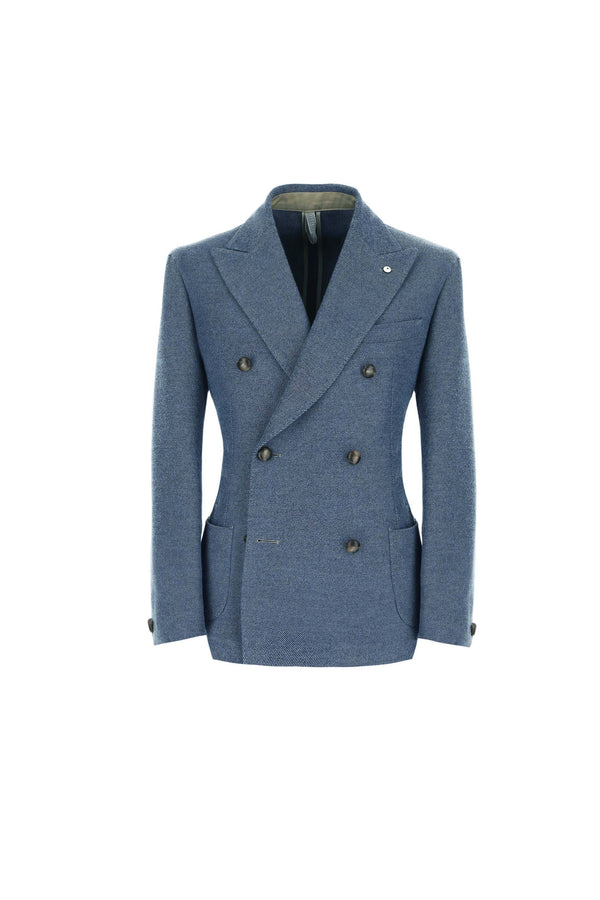 L.B.M. 1911 Giacca TOM blu denim Sartorial Indigo Giacca TOM blu denim Sartorial Indigo Saldi Di Fabbrica