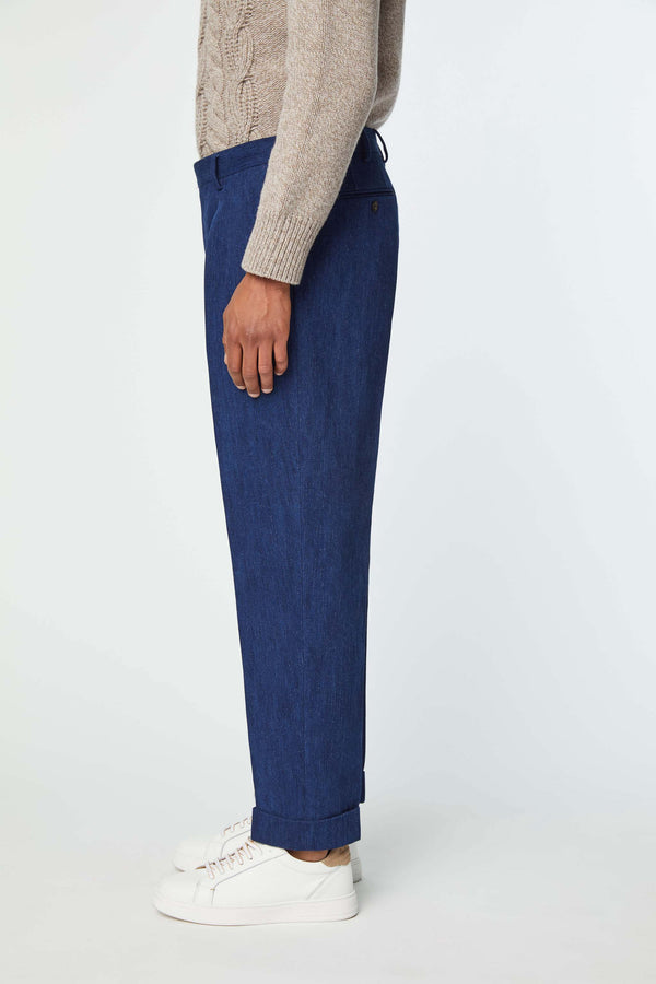 L.B.M. 1911 Pantalone Jaco Sartorial Indigo blu denim Pantalone Jaco Sartorial Indigo blu denim Nuova