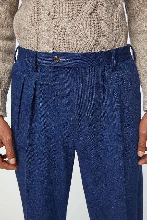 L.B.M. 1911 Pantalone Jaco Sartorial Indigo blu denim Pantalone Jaco Sartorial Indigo blu denim Nuova