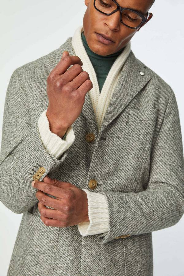 L.B.M. 1911 Cappotto London in jersey verde pastello Cappotto London in jersey verde pastello 2025