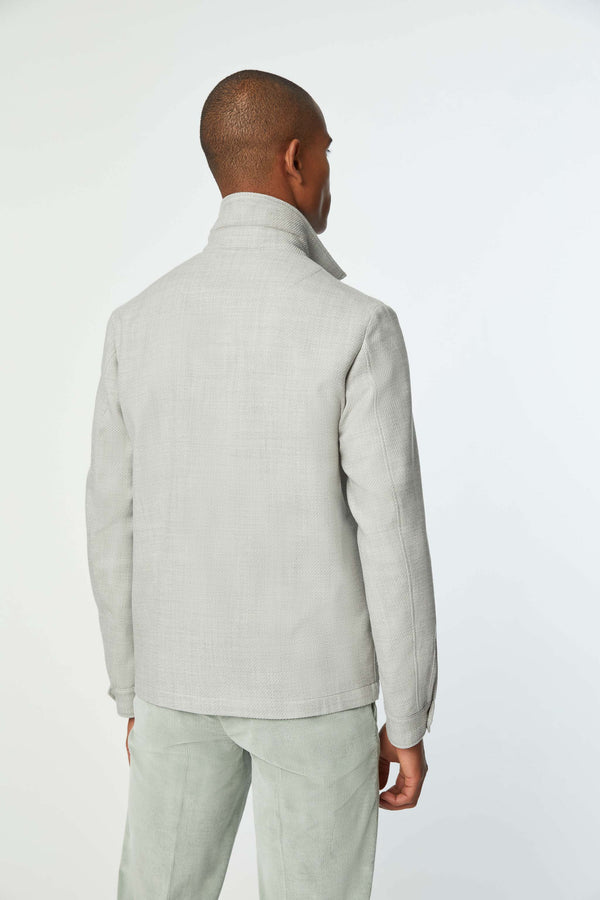 L.B.M. 1911 Overshirt non trattata verde chiaro Overshirt non trattata verde chiaro In Linea
