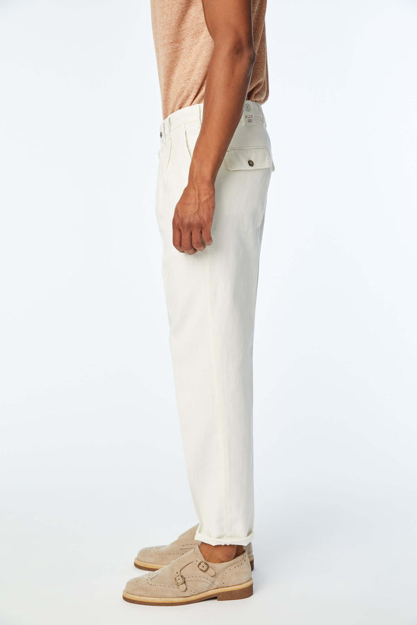 L.B.M. 1911 Pantalone CHARLIE tinto capo bianco Pantalone CHARLIE tinto capo bianco Soddisfazione Garantita