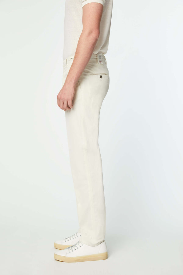 L.B.M. 1911 Pantalone ELTON tinto capo bianco avorio Pantalone ELTON tinto capo bianco avorio Sottocosto