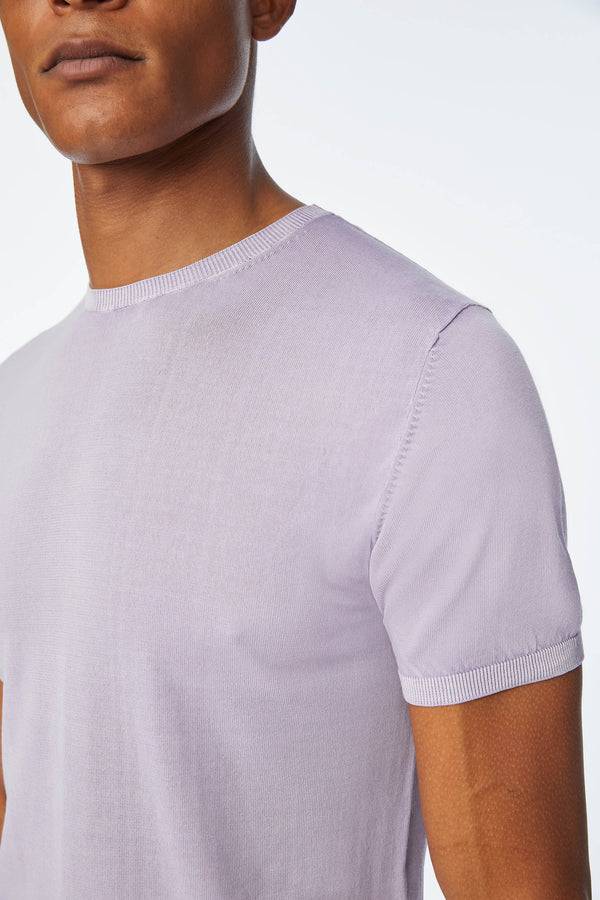 L.B.M. 1911 Maglia manica corta in cotone lilla Maglia manica corta in cotone lilla Offerte