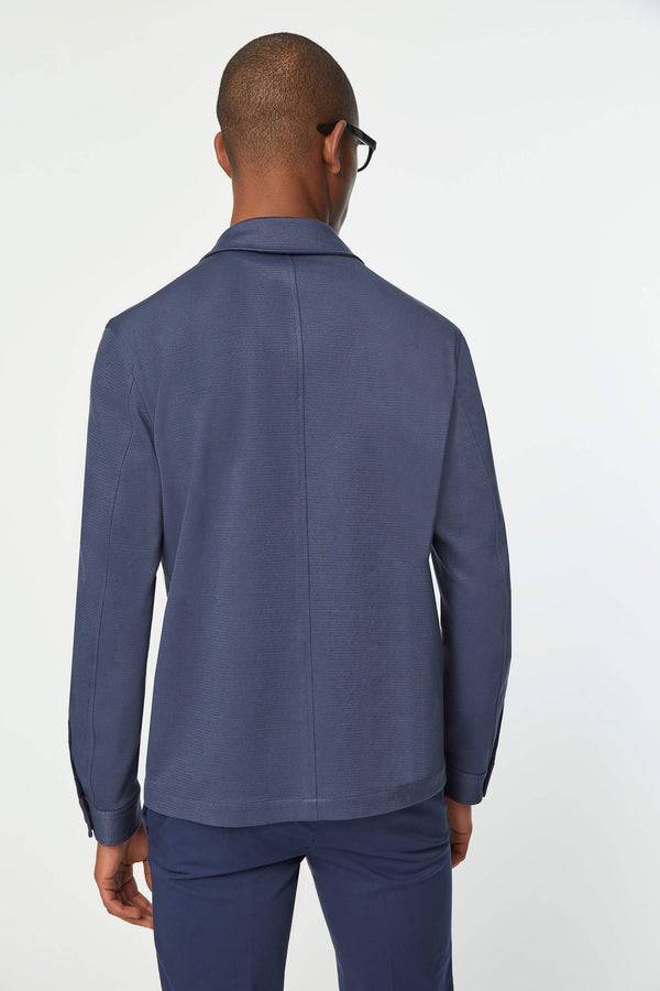 L.B.M. 1911 Overshirt in Jersey blu Overshirt in Jersey blu Italy