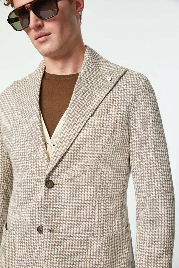 L.B.M. 1911 Giacca STEVE in jersey beige Giacca STEVE in jersey beige 2025