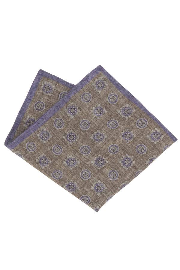L.B.M. 1911 Pochette lilla fantasia cashmere Pochette lilla fantasia cashmere Promozione Limitata