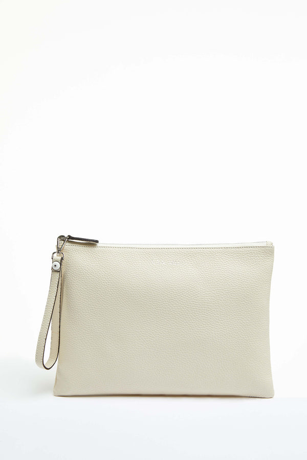 L.B.M. 1911 Pochette in pelle beige Pochette in pelle beige Saldi