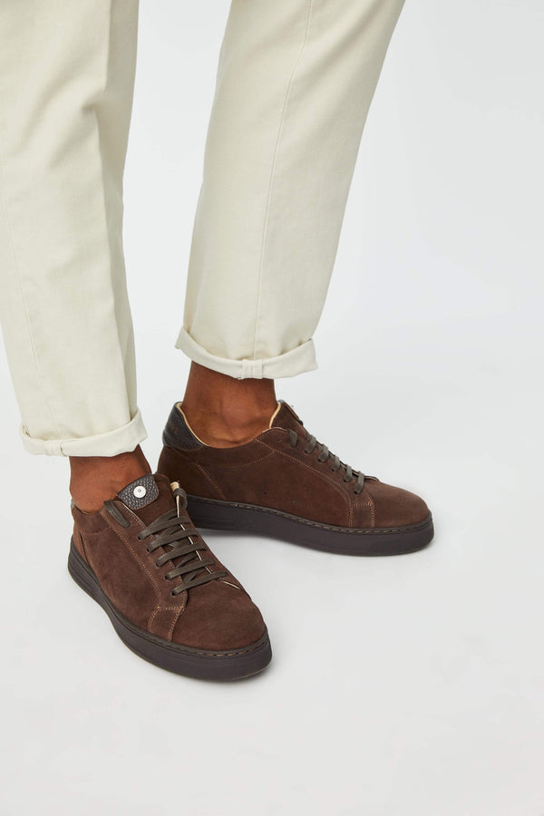 L.B.M. 1911 Sneaker retro-tennis marrone Sneaker retro-tennis marrone Ultimi tre giorni