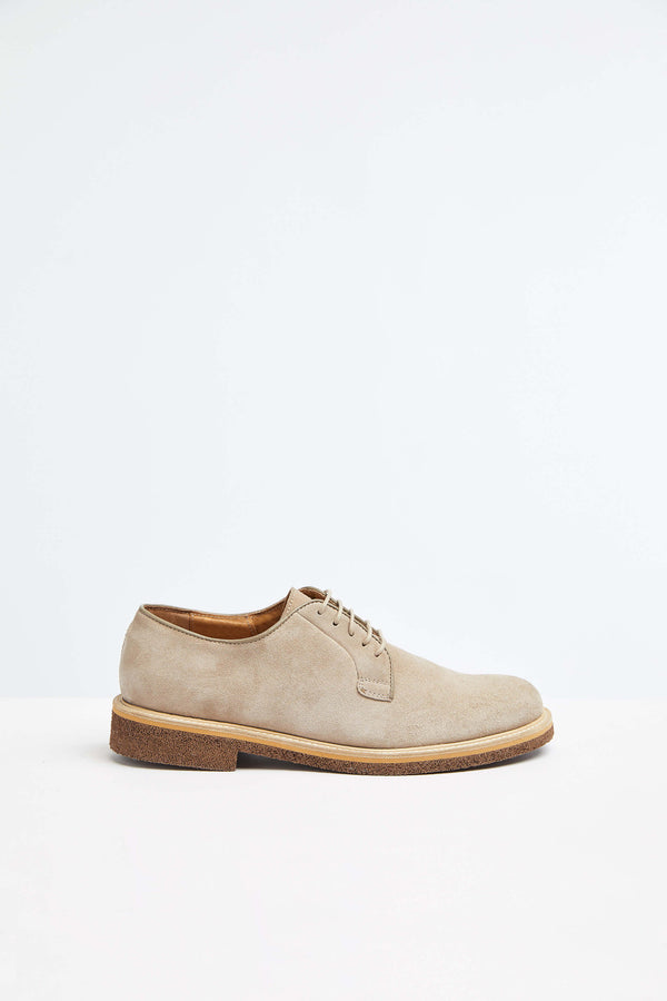 L.B.M. 1911 Derby in pelle beige Derby in pelle beige Nuovo