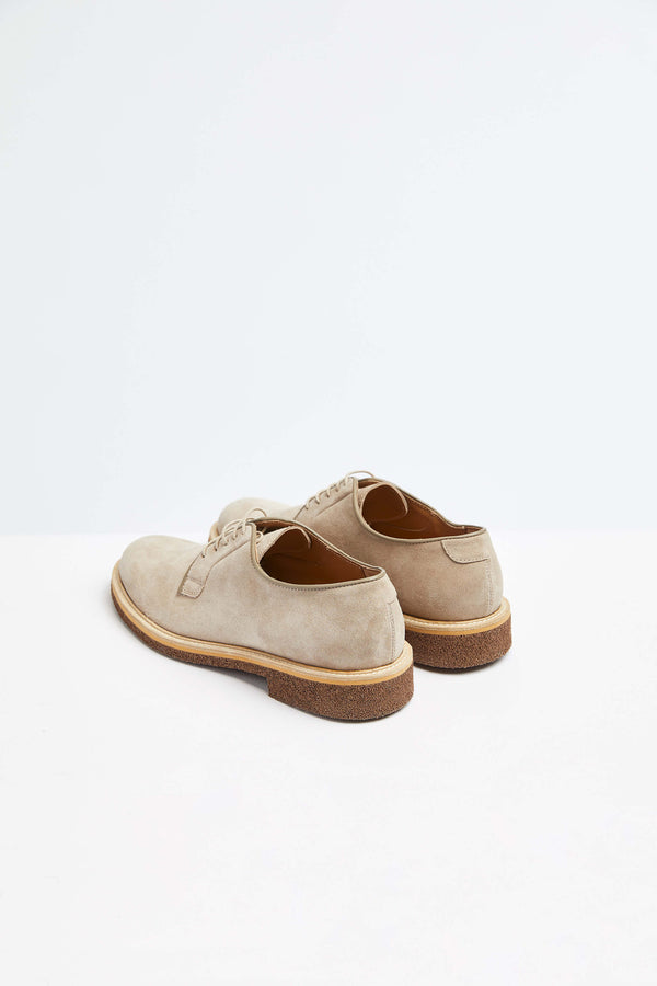 L.B.M. 1911 Derby in pelle beige Derby in pelle beige Nuovo
