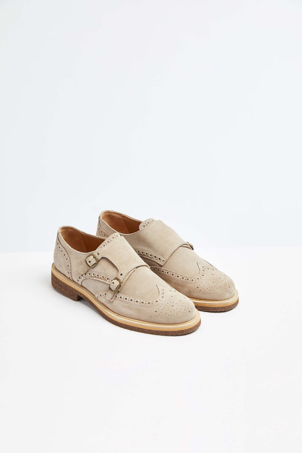 L.B.M. 1911 Monkstrap in pelle beige Monkstrap in pelle beige Latest stili