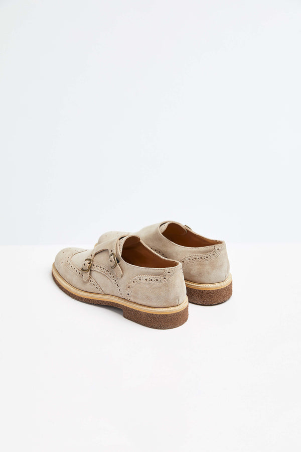L.B.M. 1911 Monkstrap in pelle beige Monkstrap in pelle beige Latest stili