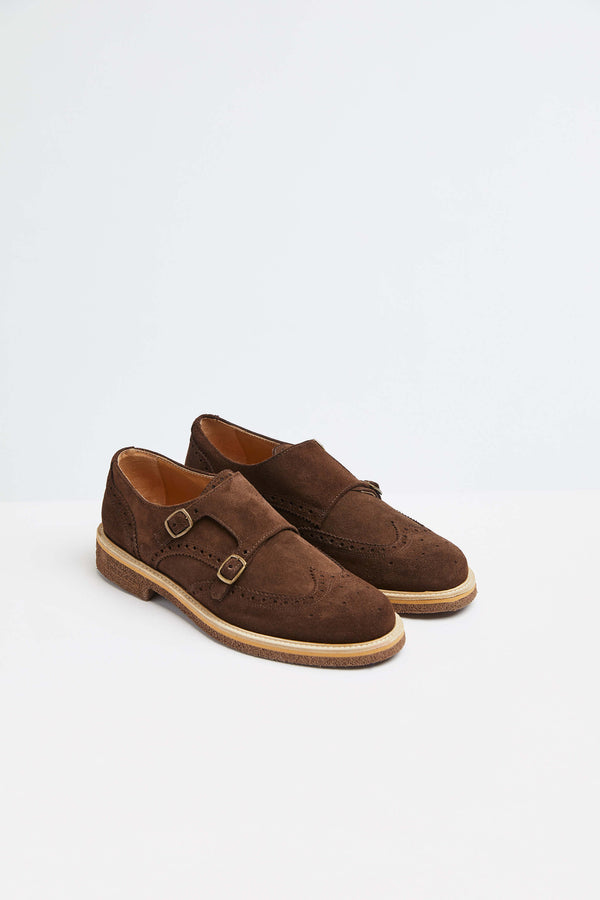 L.B.M. 1911 Monkstrap in pelle marrone Monkstrap in pelle marrone Spedizione Gratuita