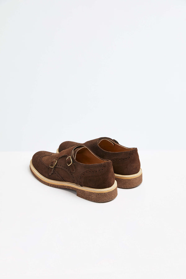 L.B.M. 1911 Monkstrap in pelle marrone Monkstrap in pelle marrone Spedizione Gratuita