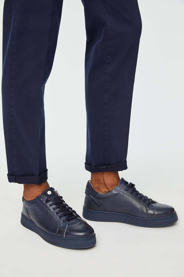 L.B.M. 1911 Sneaker retro-tennis blu Sneaker retro-tennis blu Pezzi Unici