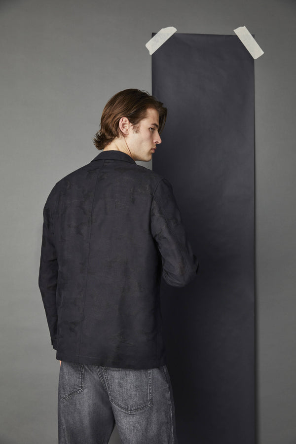 L.B.M. 1911 Overshirt camouflage nero Overshirt camouflage nero Shopping Online