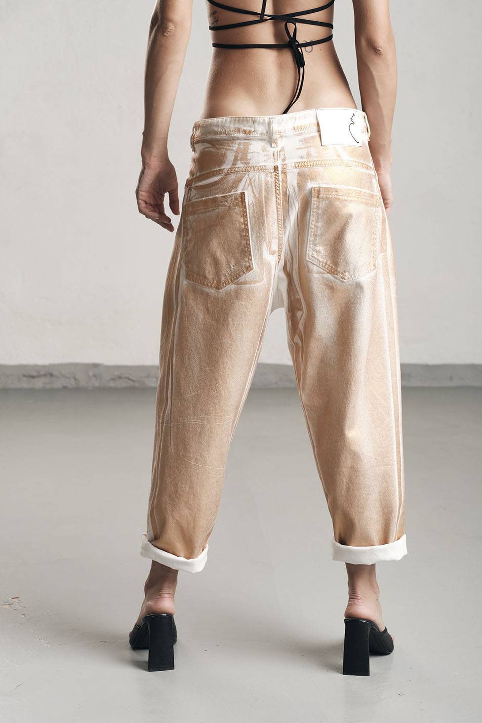 Nostrasantissima Pantalone Boyfriend Super sconto