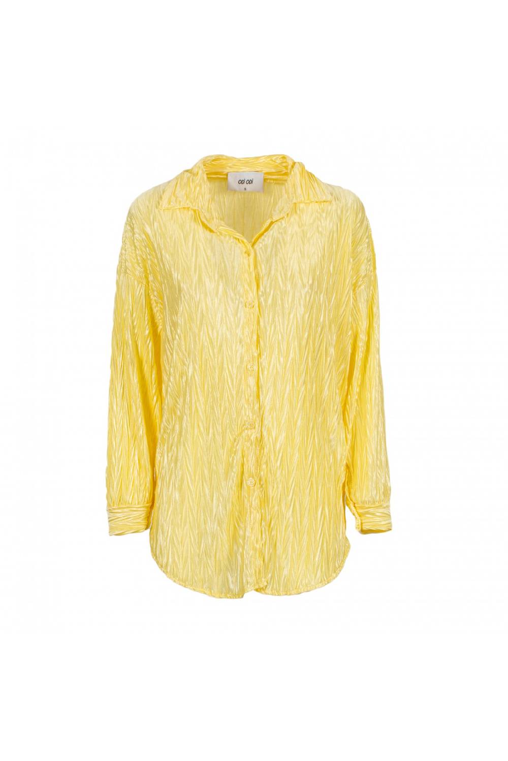 Odì Odì PORTOFINO 250S4D9 CAMICIE e BLUSE GIALLO Vendita Calda